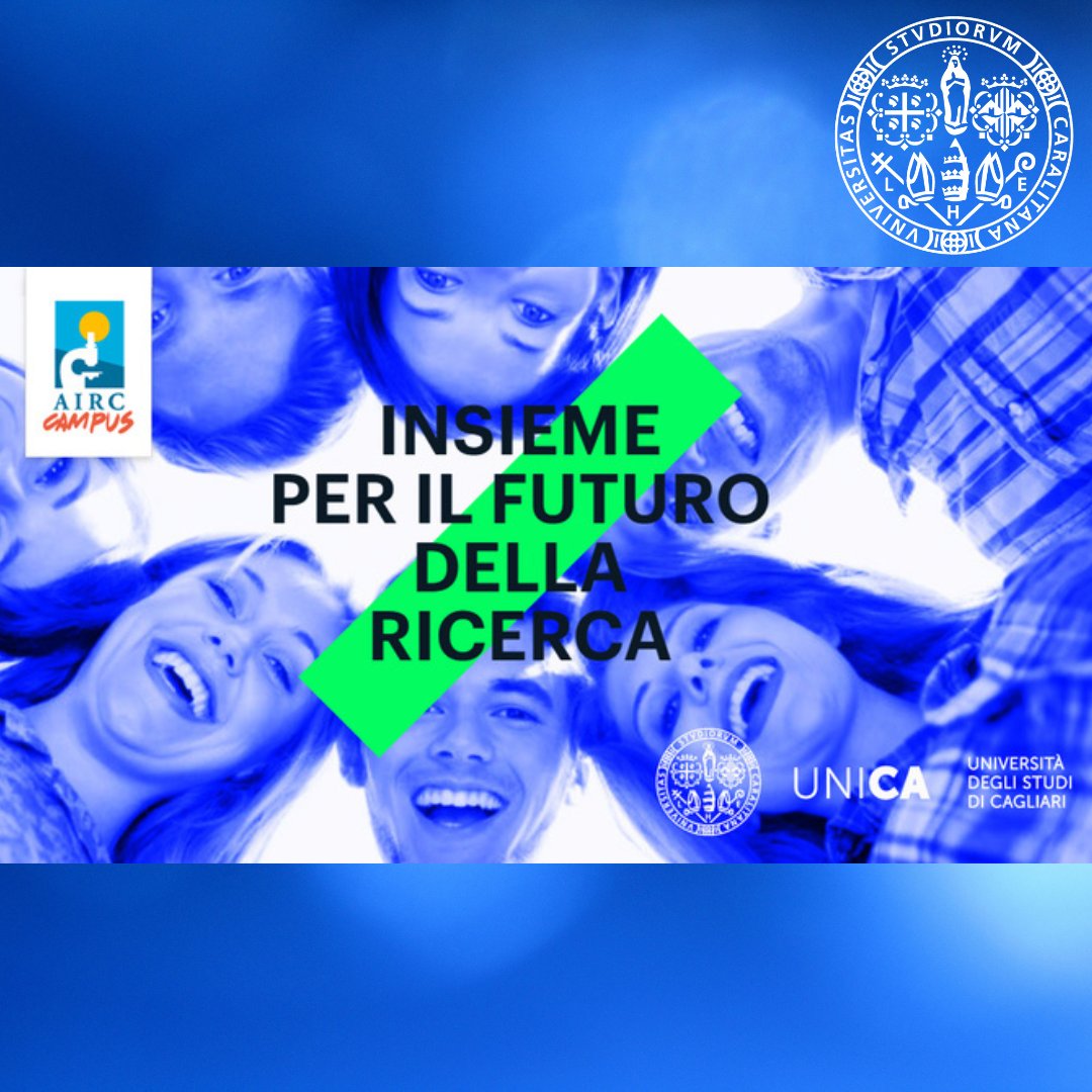 Anche quest’anno UniCA e #AIRC coinvolgono gli iscritti e le iscritte di tutti i corsi di laurea in una serie di appuntamenti in presenza e su Teams. Appuntamento per i prossimi quattro incontri nei giorni 8, 10, 11 e 16 maggio.
PER MAGGIORI INFORMAZIONI🔗bit.ly/Air_Campus