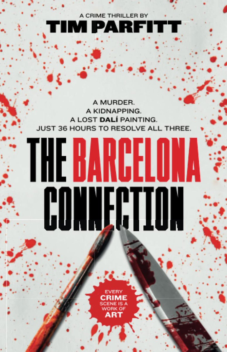 On tonight’s #TREBookShow from 6pm UK time on @TRETalkRadio is @tjparfitt talking about his latest novel #TheBarcelonaConnection #Barcelona #murder #kidnapping #Dali #SalvadorDali #G20 #arttheft #crimebooks #artdetective