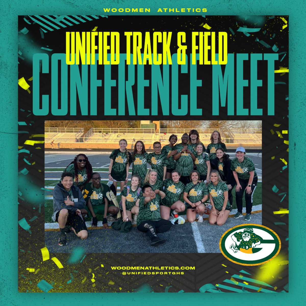 Gwoodathletics's tweet photo. Its going to be an exciting night for @UnifiedSportGHS as they travel to Franklin to compete in the 2023 Mid-State Conference Unified Track and Field Meet! 
Come out and show your support for these talented athletes! Tickets are $6 at the gate tonight! https://t.co/rLo6jOW2BI