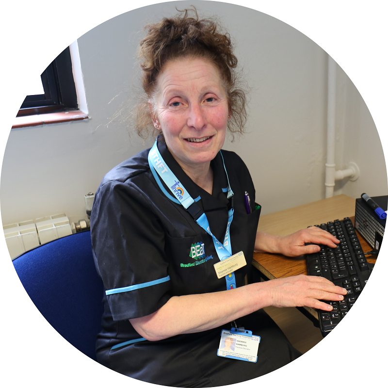 #meettheteam I'm Sherree, I am a RN, my background is Orthopaedics, Trauma and AED. I moved to the Education Department as a Practice Learning Facilitator and have been here for many years involved in many different agenda’s #supportingstudents #teaching