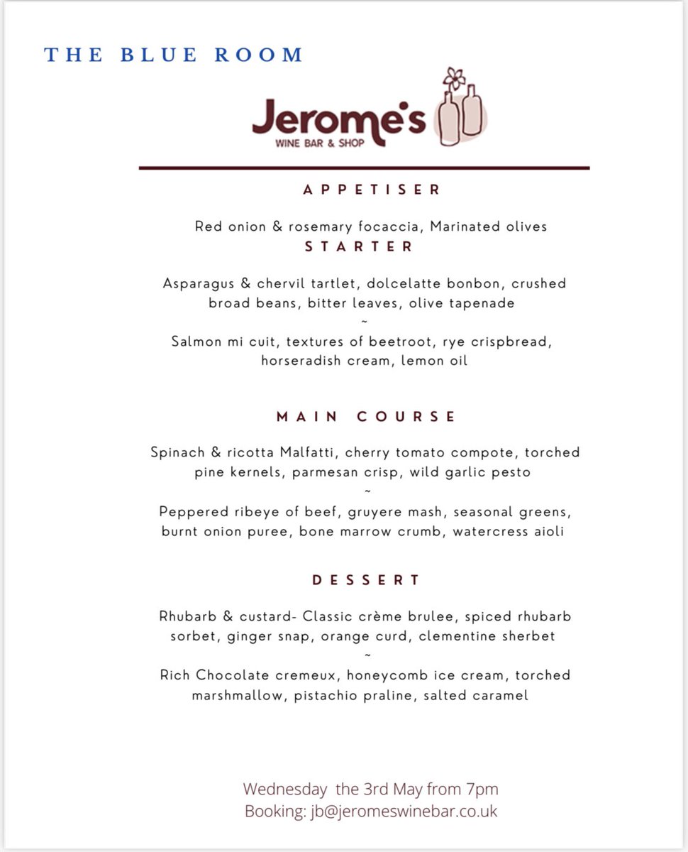 Jerome's Wine Bar & Shop tweet media
