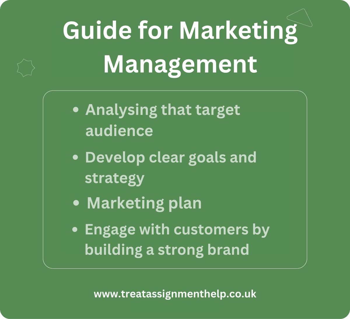jessicaa_ddison's tweet image. Guide to Marketing Management
Need Marketing assignment help to get A+ grades? TAH offers assignment writing services by Marketing Experts from the UK. Order today to get up to 30% off!-rb.gy/5pzco
#marketing #marketingassignmenthelp #managementassignmenthelp