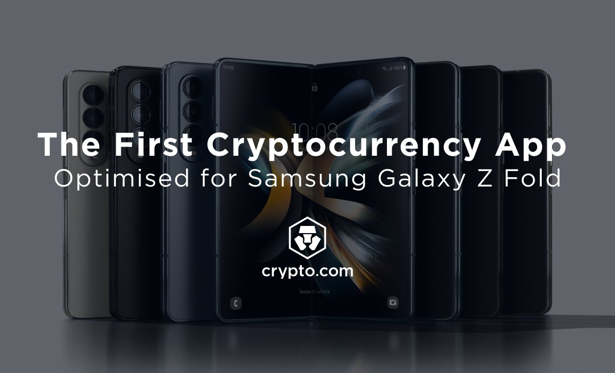 We've collaborated with <a href="/Samsung/">Samsung Electronics</a> to empower #Web3 communities with the best smartphone experience in the market.

Advanced app features on Galaxy Z Fold devices will enable increased productivity and enhanced trading &amp; analysis capabilities.

Learn more: 
crypto.com/company-news/c…