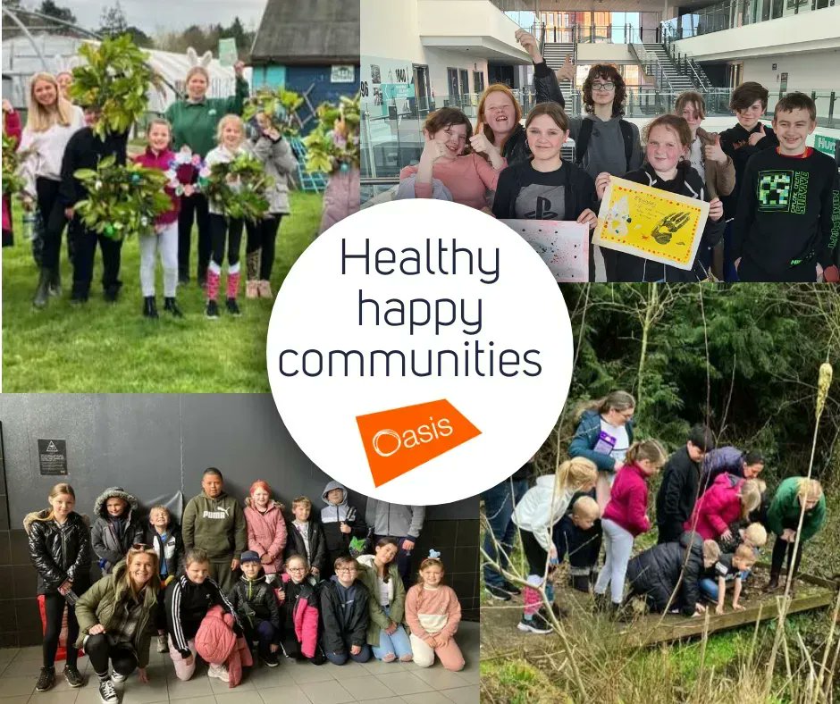 An epic finish to the Easter Holidays! We’ve had a wonderful time delivering our Easter holiday programmes across the Oasis Hubs. #sport #crafting #film #wreath making and #baking plus much more!

Our teams are a real credit providing healthy happy communities across the UK!