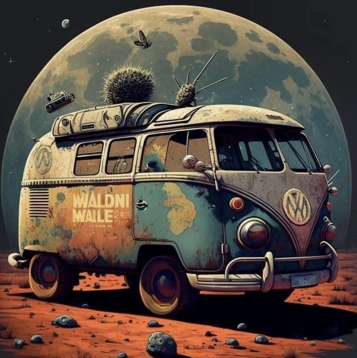 camperbuyer's tweet image. @vanlifebyvw wants to take a trip to the moon - we deffinitely want to go too!t🚀🌕✨

#vwbus #vwt1 #vwtype2 #aircooledvw #vwcamper #vwcampervan #hippievan