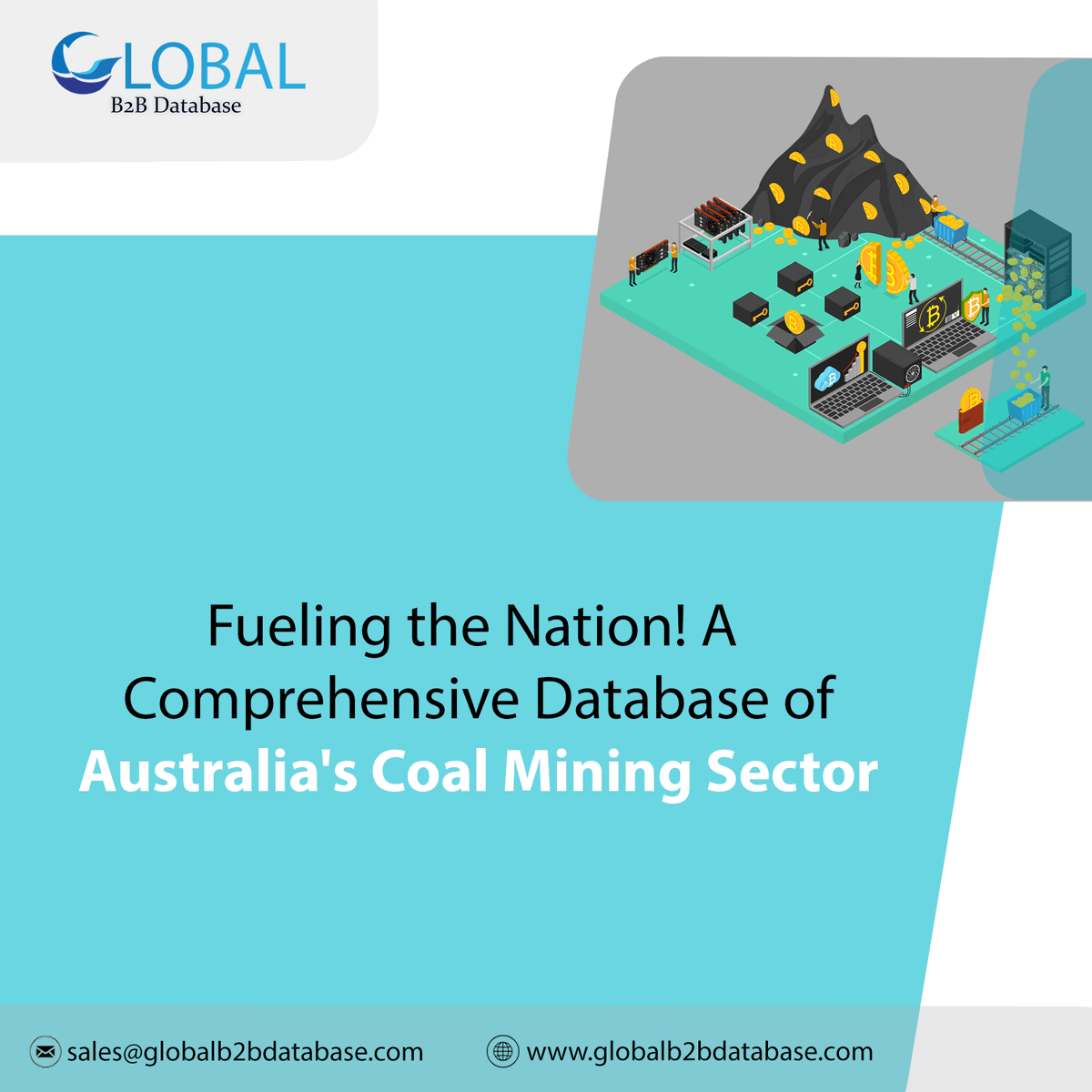 DatabaseB2b's tweet image. Fueling the Nation! A Comprehensive Database of Australia's Coal Mining Sector
For more information,globalb2bdatabase.com or contact us at sales@globalb2bdatabase.com
#DataDriven #MiningIndustry #DataInsights #MiningSector #coalmining