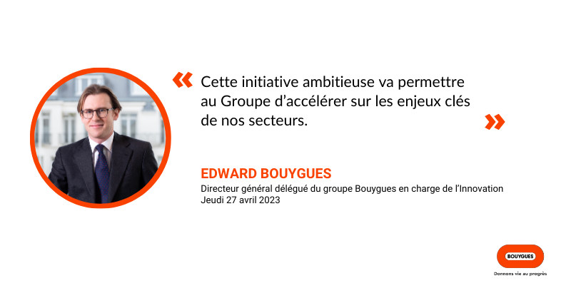 GroupeBouygues's tweet photo. Doté de 80 millions d’euros, ce fonds a pour vocation d’investir dans des start-up qui développent des solutions permettant d’accélérer la transformation et la décarbonation dans les domaines du BTP, de l’immobilier, et des énergies et services 👇 #BY4Future
