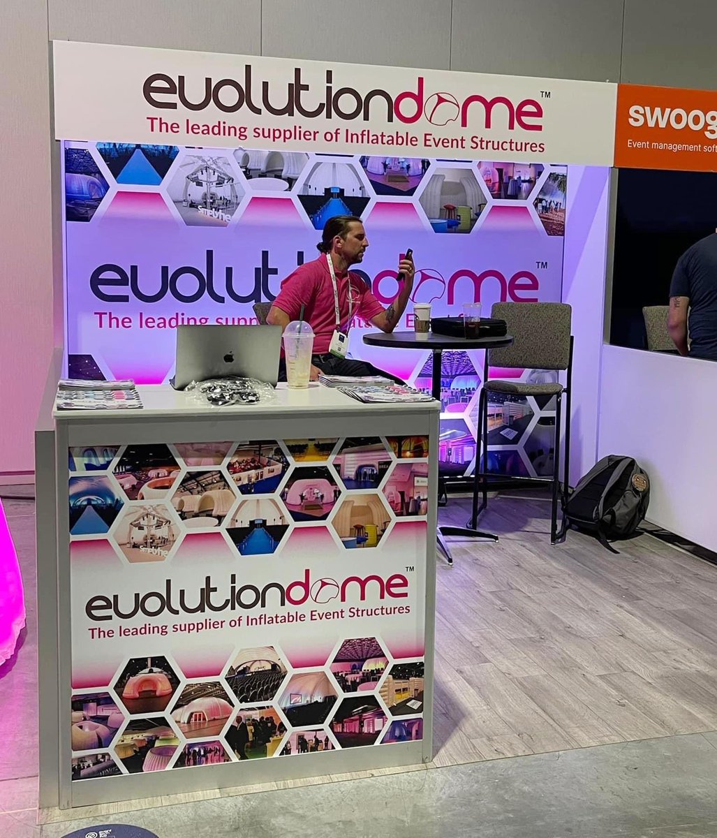 WeAreFortisLtd's tweet photo. Take a look at this 10ft x 10ft Exhibition stand we created for @Evolutiondome who are currently exhibiting at the @eventtechlive Las Vegas conference.
https://t.co/mEJG4zCqLZ #WeAreFortis #EvolutionDome #ETLVegas23 #Branding #Signage #Exhibitions #Branding https://t.co/pUmkqGYLe3