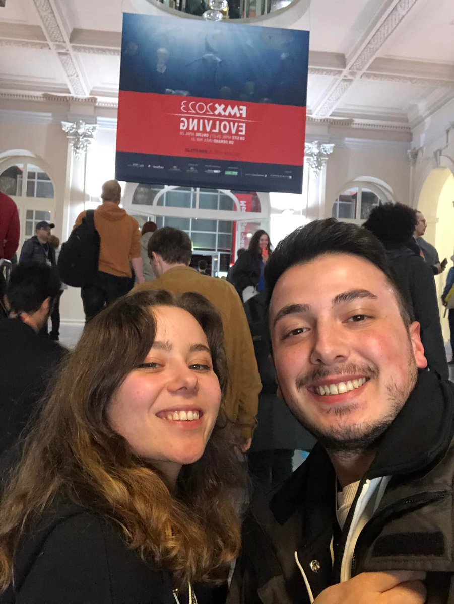 GeniusParkVFX's tweet photo. @FMX_Conference Day 2 🫶🏻 https://t.co/MrnprBYxOf