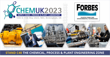 Forbes_Group's tweet photo. Very excited to be back exhibiting at the #CHEMUK Expo from 10th to 11th May at NEC Birmingham. Come and visit us at Stand C40. We look forward to welcoming you at the @chemukexpo 2023. 

 #CHEMUK2023 https://t.co/2ZcWhCI3xD