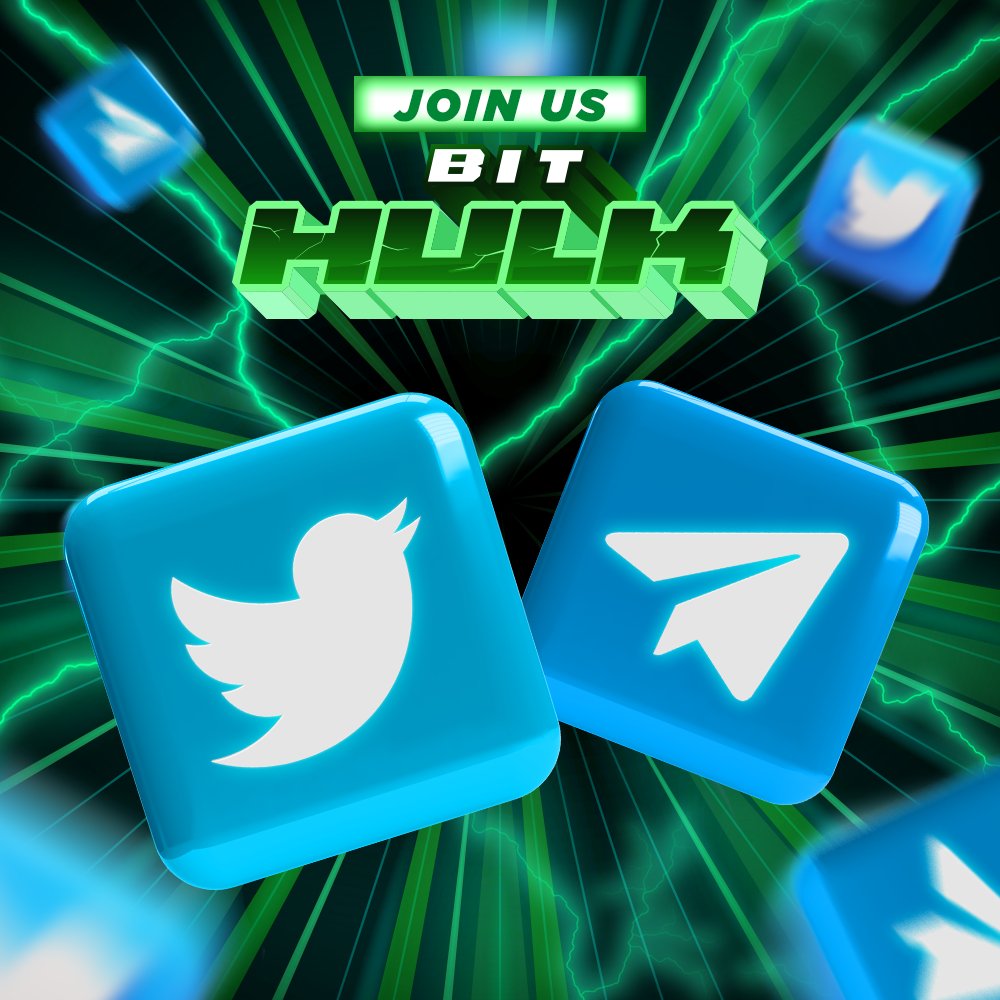 💚 <a href="/bithulkgames/">BitHulk</a>  blockchain game of chance platform, powered by <a href="/klover_network/">Klover Network 🍀 | Web3 Casino Aggregator</a> , has now launched Telegram and Twitter. 

🔹x.com/bithulkgames
🔹t.me/bithulkupdate

Join🎲│bithulk-game Discord for chat and discuss: discord.gg/EeTrgQ7YXn