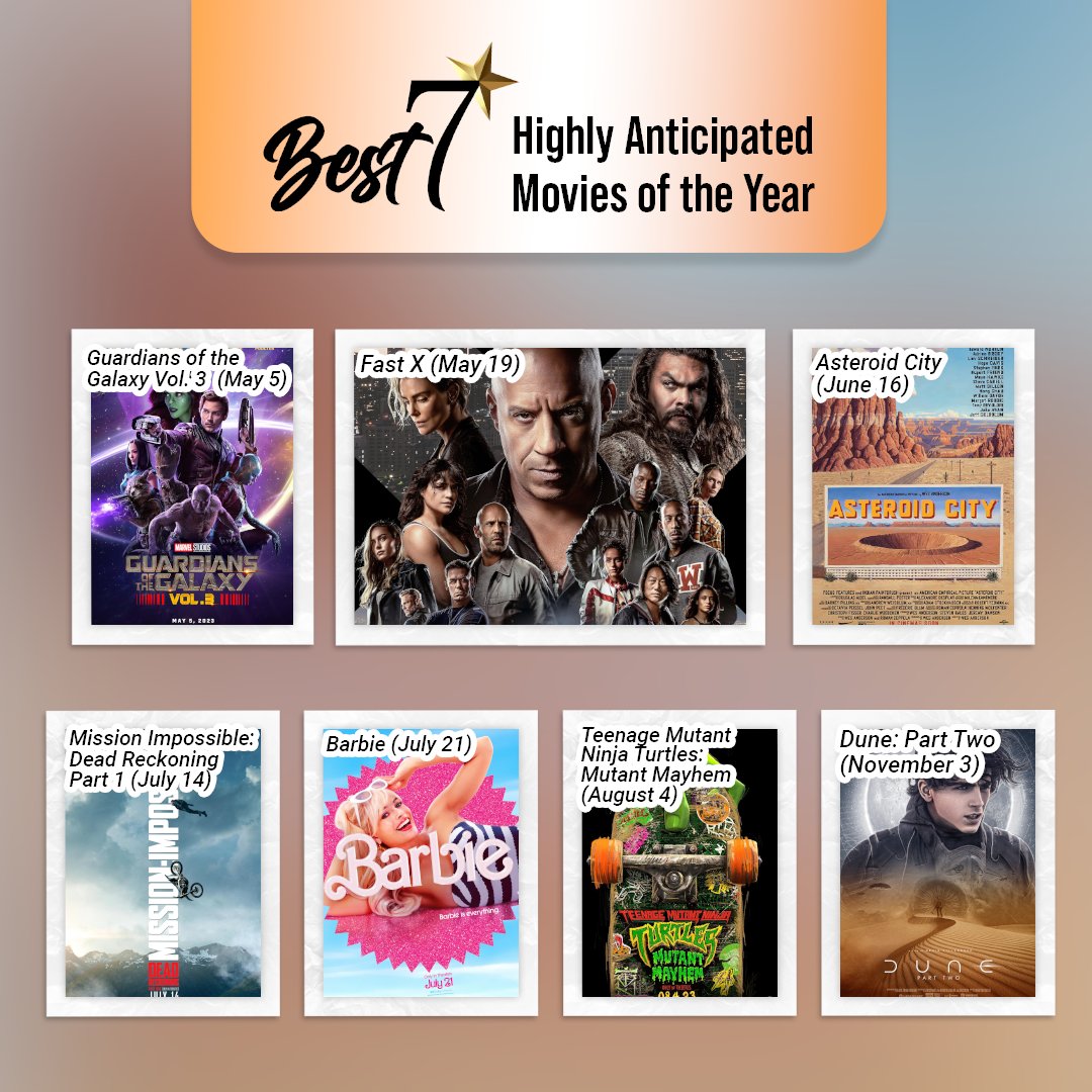 best7things's tweet photo. There's no shortage of things to see this year, from indies to blockbusters, superheroes to aliens. The release slate has something for everyone, and our list is here to give you the #best7. https://t.co/3G68jDLr8M