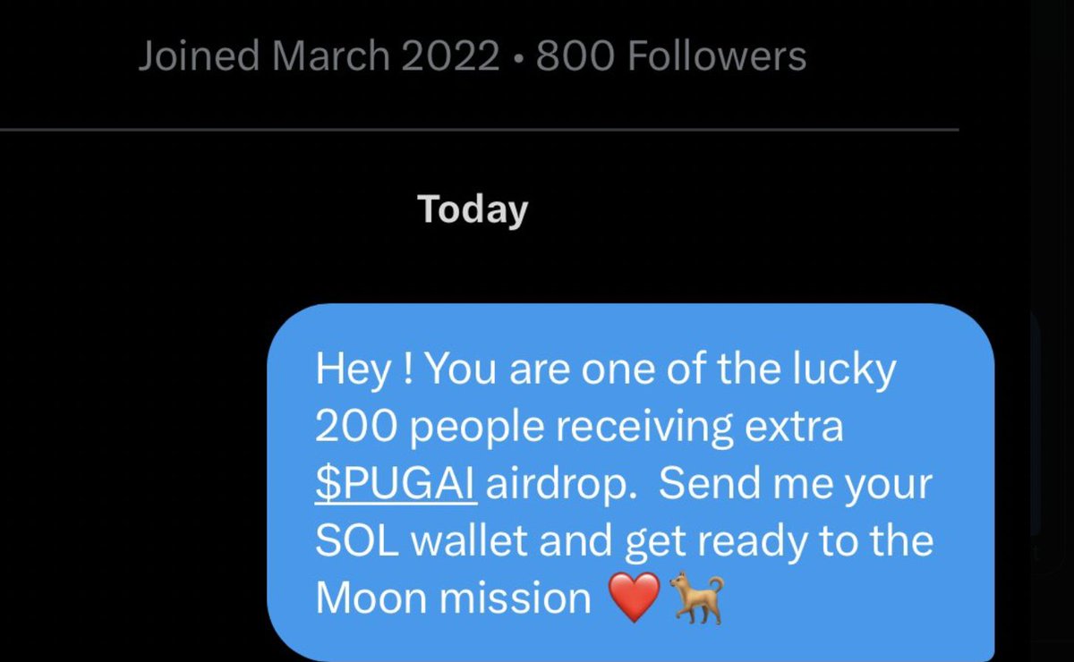 Viktor_dao's tweet photo. First 199 retweets and comments $PUGAI will be considered for extra #airdrop will be considered for extra allocation.  

It's a launch day today, I will DM 5 people!

⚠️ There is still 96 seats left ⚠️

 Who wants to get the DM?