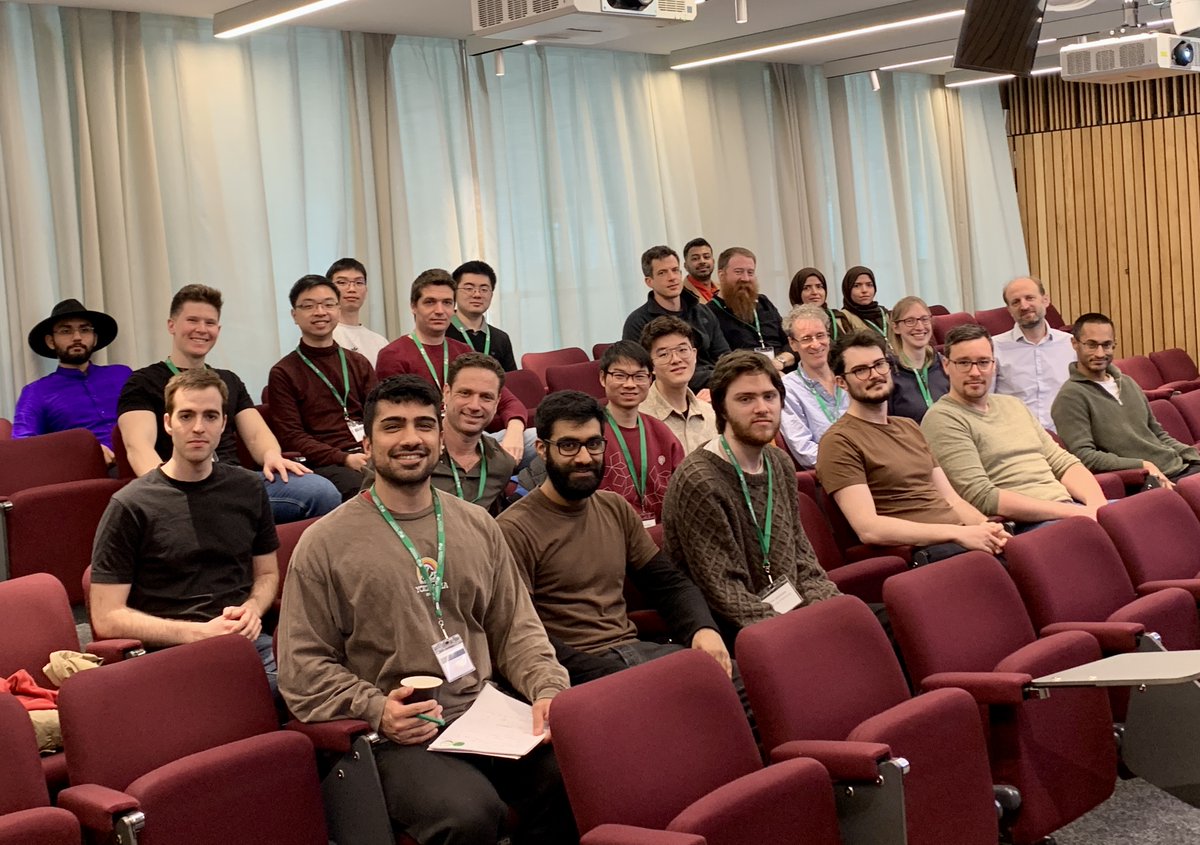CDTRandomSys's tweet photo. Thanks so much to all who took part in our 2023 Conference on Mathematics of Random Systems @ICMS_Edinburgh. We had excellent talks from our amazing students reflecting the broad range of topics in the CDT. The abstracts can be found on our website https://t.co/g2qTbLbmgg https://t.co/VvORY7P7OD