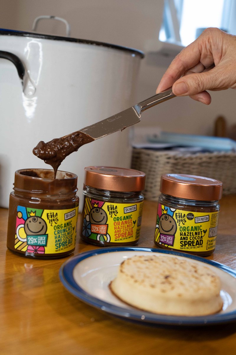 befabalous's tweet photo. Have you tried our chocolate spread on a toasted crumpet yet? Game changer! 😋

Click the link to buy our 3 flavours: https://t.co/G1OkzVVCUH

#befabalous #chocolatebreakfast #breakfastideas #chocolatespread #chocolatelover https://t.co/lwDkWHQMXY
