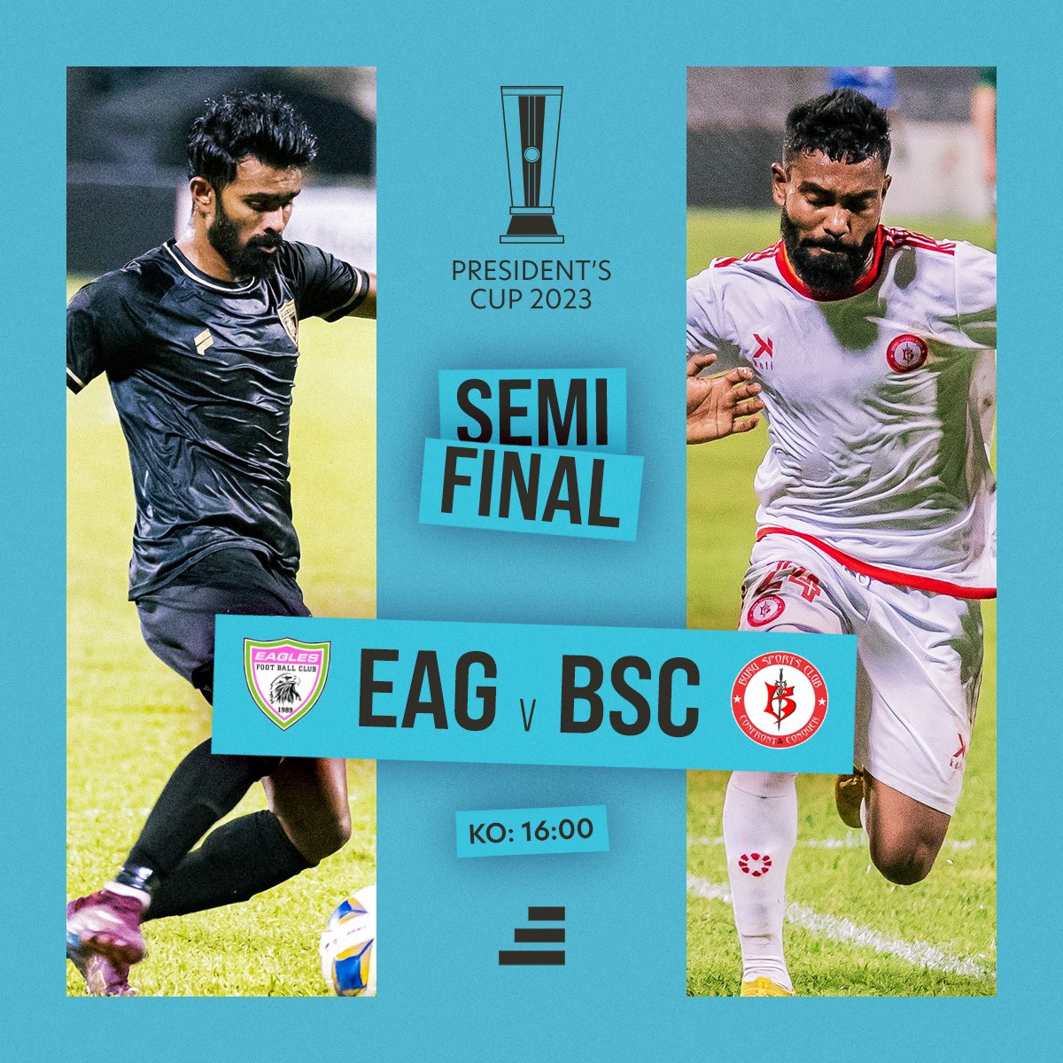 sidibarimv's tweet photo. Presidents Cup 2023 Semifinals
Match 07
Club Eagles vs Buru Sports Club
Match 08
Maziya vs Super United Sports
๐ธ Adhadhu Sports
#sidibari #sports #maldives #football #dhivehifutuboalha #presidentscup2023 #eag #val #EAGBSC #MSRSUS https://t.co/QMxZQwaGPz
