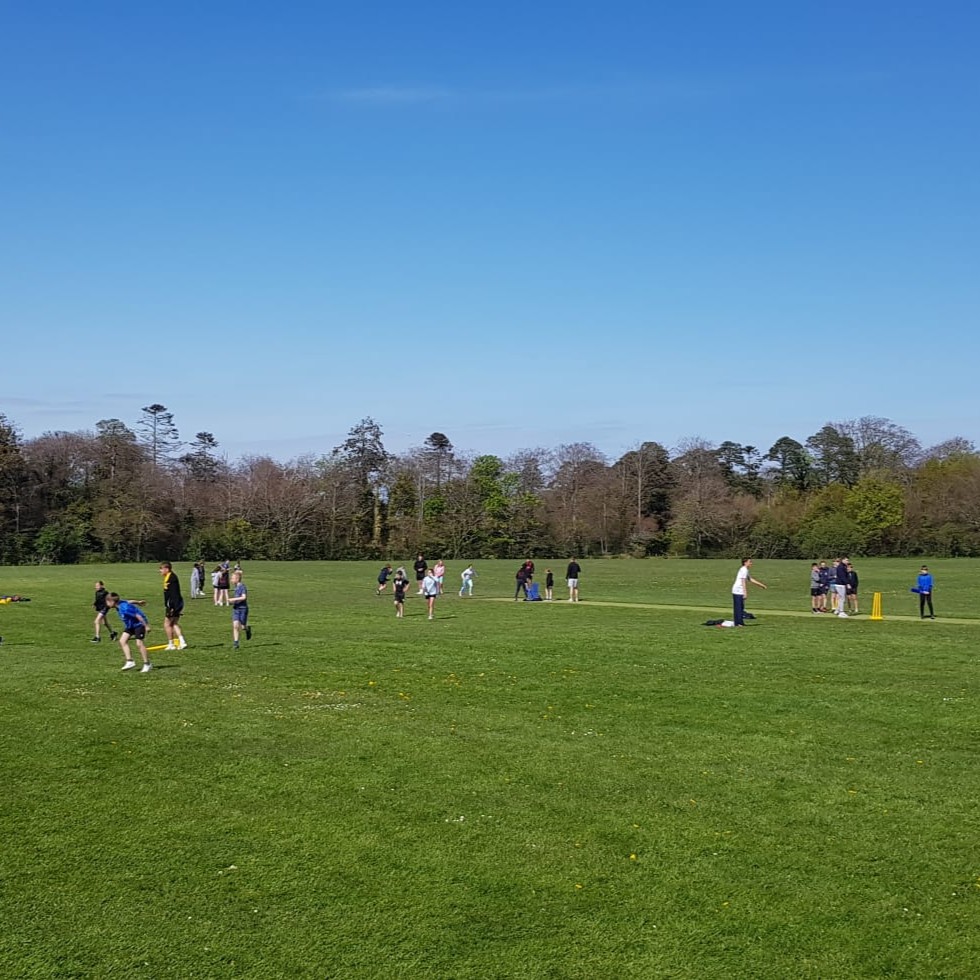 dlrcc's tweet photo. Yesterday, 70 students from #Taney National School enjoyed a #cricket session in the sunshine in Marlay Park. #keepactive #dlrsports https://t.co/aS0r1tKVAP