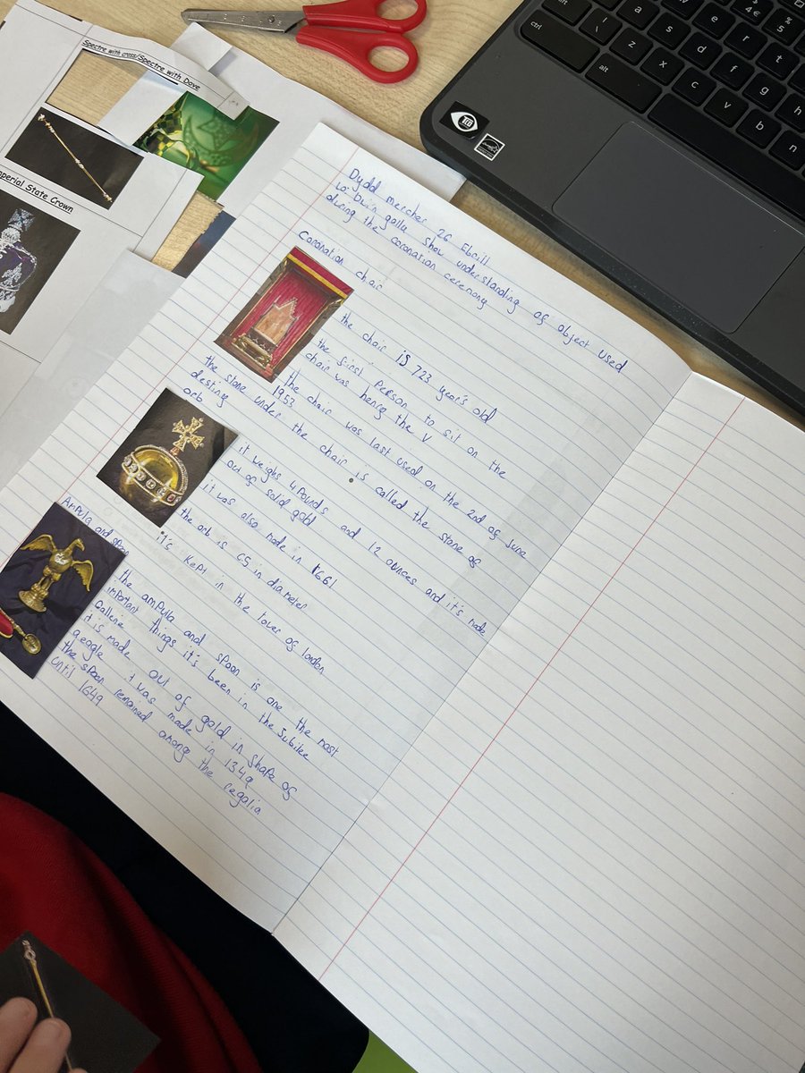 IdsCasnewydd's tweet photo. We have been finding out about the different objects that are used during the Kings Coronation service @IDS3to18 @IDS_Mrs_Parfitt https://t.co/BqXcZI2IvJ
