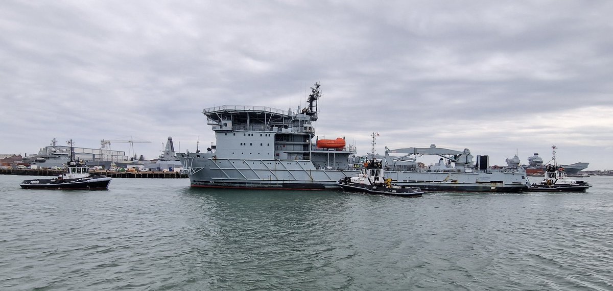 RFAHeadquarters's tweet photo. After some time alongside ex-RFA Diligence is now on her final voyage. A capable platform who supported @RoyalNavy operations around the world, we now look to our newest ships that are taking her place ⚓️

#whataLegaSea

Via @AWenham1 https://t.co/D5476XK0QR