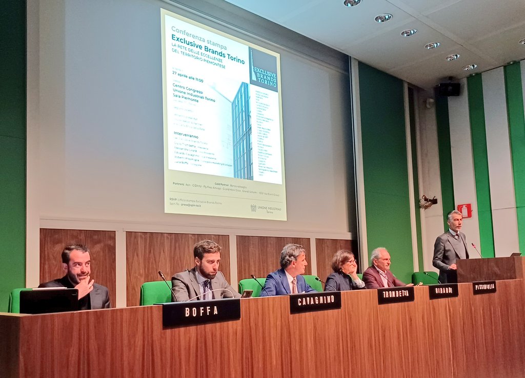 UITORINO's tweet photo. È in corso la conferenza stampa di #EBT | La rete del #lusso torinese si racconta: nuovi soci, una storia illustre, nuovi passi della rete all'insegna della #sostenibilità, un futuro di crescita e nuovi #mercati da raggiungere | #retidimpresa #UISOCIAL https://t.co/rXAm0Ldati