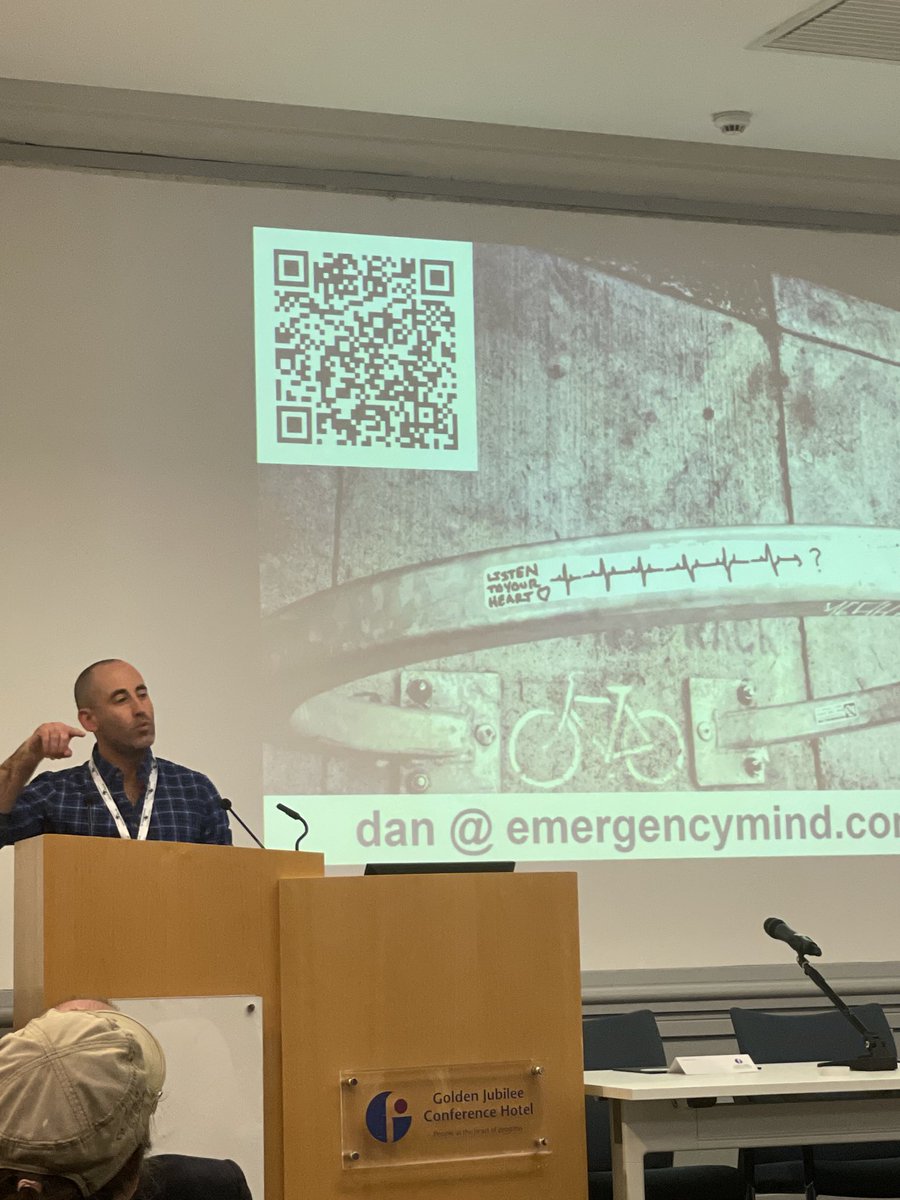 Emotional start to #retrieval2023 with Dan , amazing learning to take forward.