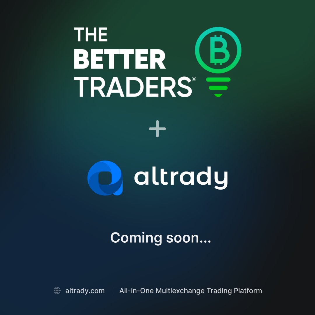 altradyapp's tweet image. Knock knock. Who's there? @bettertraders_ with @MooninPapa  and Altrady! 🙌 Two trading powerhouses are about to team up and blow your mind! 🤯 Stay tuned, and let's make some green together! 💰📈  #TheBetterTraders #Altrady #LetsGetRich (or die trying!) 💀💸
