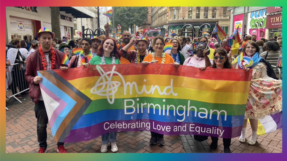 BirminghamMind's tweet photo. Who else is excited? 🥳

Just 1 month till @BirminghamPride 🌈

👋We’ll see you there on 27th &amp; 28th May

🏳️‍🌈We can't wait🏳️‍⚧️

#birminghampride #birminghammindhaspride #prideinbirmingahm #brummiepride #mentalhealthsupportforall #giveuswave https://t.co/wsVdsObm4N