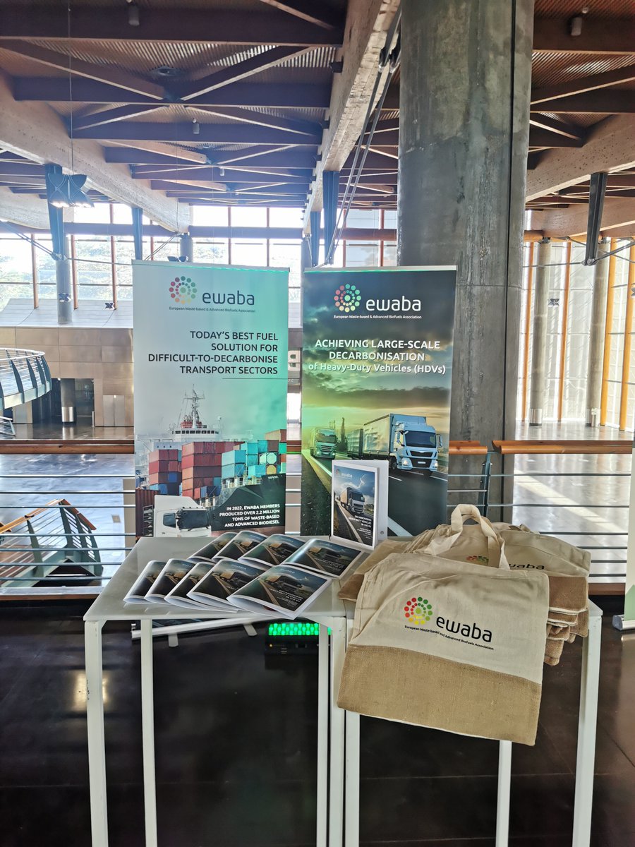 EwabaEU's tweet photo. The 2nd day of #BPlusSummit has kicked offπ Visit our stand to find out more about EWABA, the benefits of higher #biodiesel blends and and its potential to reduce #GHG emissions in heavy duty #transport β»οΈπ π π π https://t.co/MG4kfCRAiy