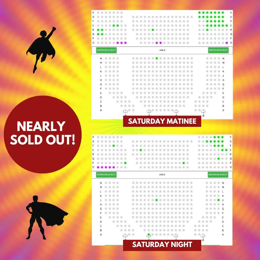 Spotlight_Limk's tweet photo. WARNING ⚠️ Tickets for our 2023 show Incredible Heroes have almost sold out! 😱

There are only a handful of tickets left for all 4 shows, book now:

https://t.co/TcXIrAkHcf

#SpotlightShow #IncredibleHeroes #SpotlightStageSchool #SpotlightShow2023 @LimeTreeTheatre https://t.co/8EqR9hrkyr