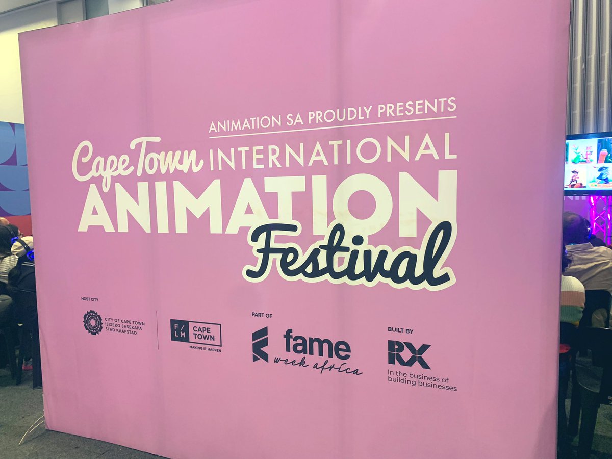 StudioYezi's tweet photo. We’re at COMIC CON AFRICA, as guests of the Cape Town International Animation Festival 🪄 cc @heythandi https://t.co/VVVckLwDC3