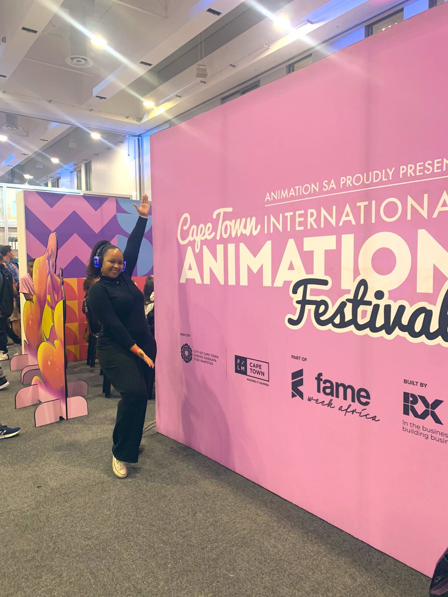 StudioYezi's tweet photo. We’re at COMIC CON AFRICA, as guests of the Cape Town International Animation Festival 🪄 cc @heythandi https://t.co/VVVckLwDC3