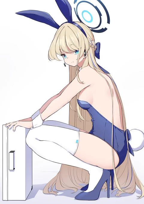 うさぎさん #ブルアカ #飛鳥馬トキ #バニートキ