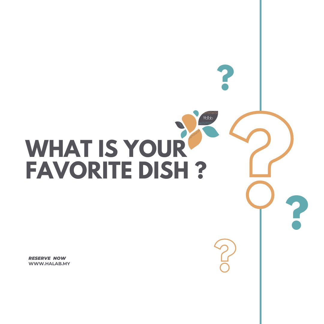 halabpenang's tweet photo. Could you share a specific memory or experience associated with your favorite dish at Halab Restaurant? 🤔
For reservation please visit : https://t.co/47xqbuTmO0 
-
#Halab #HalabRestaurant #foodQuestion https://t.co/VpUvIUQlRm