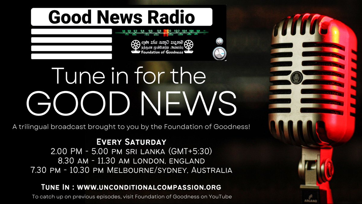 Foundation of Goodness (@fogoodness) on Twitter photo 