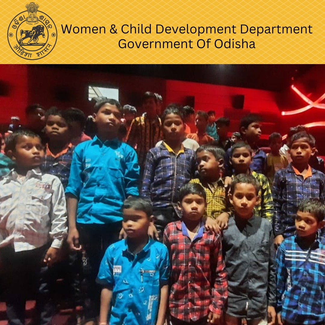 WCDOdisha's tweet image. Breaking boundaries &amp;amp; going the extra mile for the best interest of children in need! It was heartwarming to see the inmates of Utkal Balashram, #Nabarangapur enjoying a movie &amp;amp; a grand lunch. Thank you #OSCPS #CCI for making it happen! #ChildWelfare #inclusion @MinistryWCD