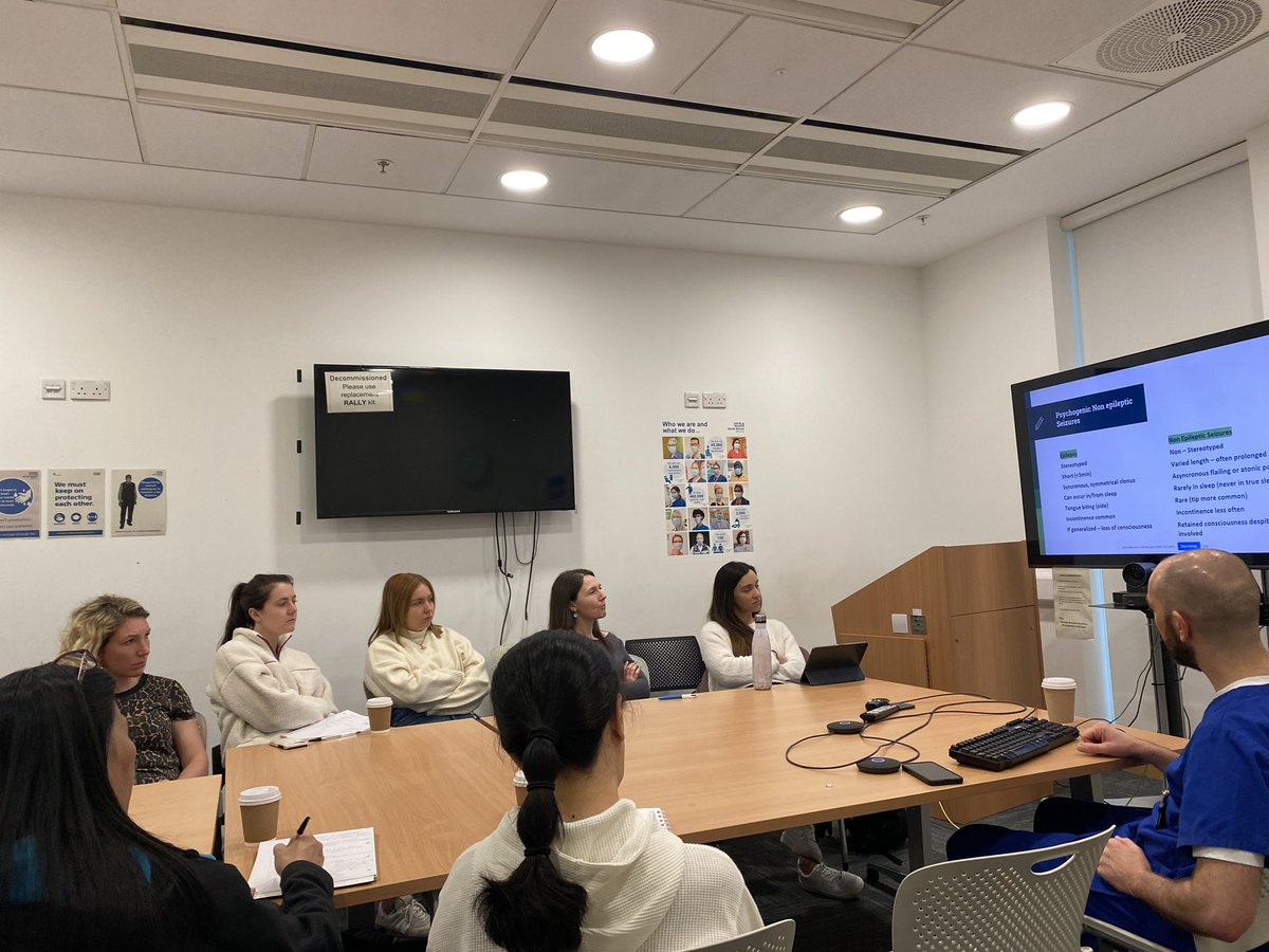 Abbie Lindsay (@abbielindsay) on Twitter photo Day 2 of the Neurosciences Course is in full swing. Today is Neurology focused, starting with Functional Neurological Disorder - very interesting! Mix of face to face and online students 😁
<a href="/NmskNbt/">NMSK at North Bristol Trust</a> #nmskeducation #nbtproud #lovethebrain Day 2 of the Neurosciences Course is in full swing. Today is Neurology focused, starting with Functional Neurological Disorder - very interesting! Mix of face to face and online students 😁
<a href="/NmskNbt/">NMSK at North Bristol Trust</a> #nmskeducation #nbtproud #lovethebrain