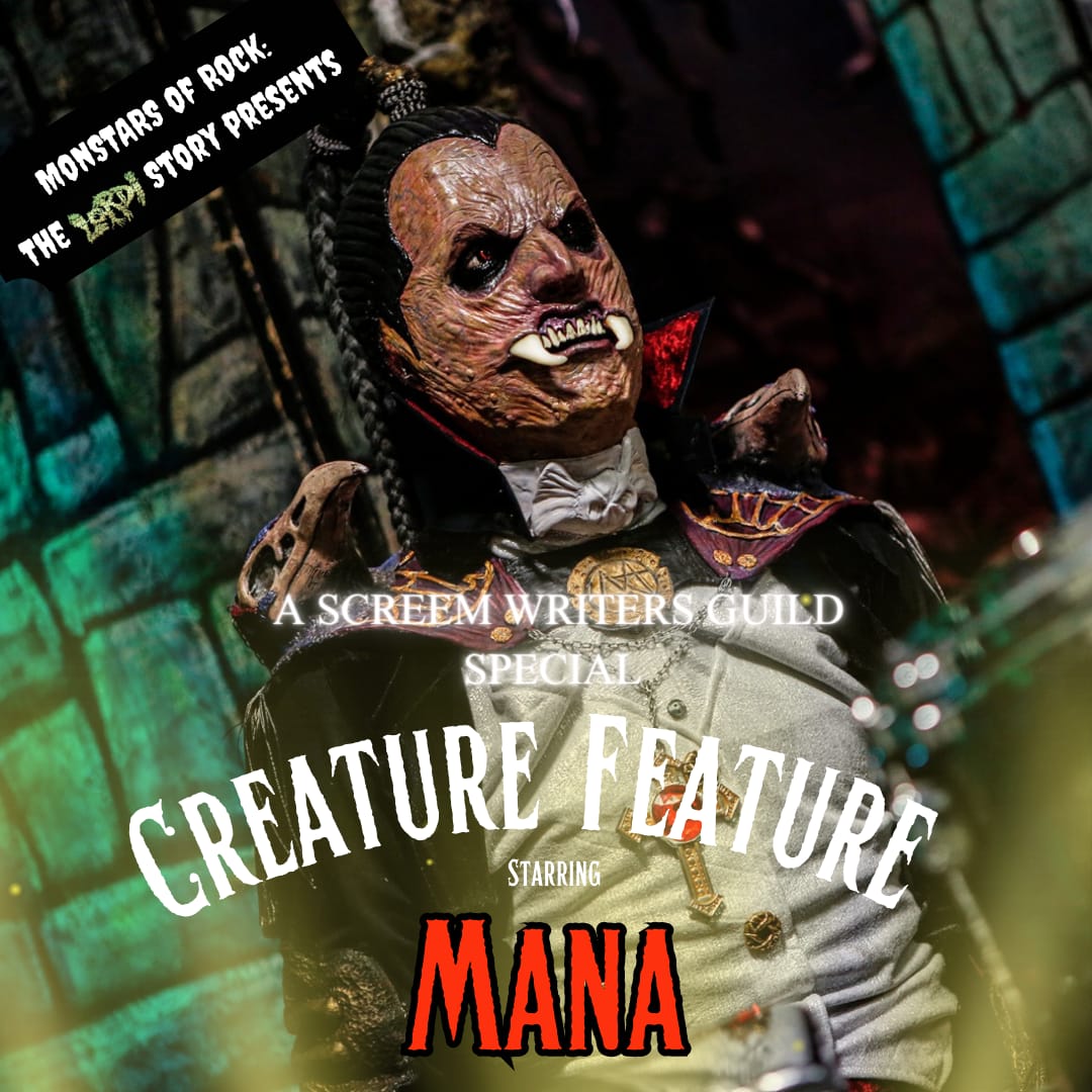 Another episode of MonSTARS of Rock: The LORDI story is out now. In this #creaturefeature we hear Mana! You can find the episode on YouTube, Spotify, and all your podcast apps. Podcast artwork photo taken by @psyanide of @monsterdiscohell exclusively for True Metal Podcast