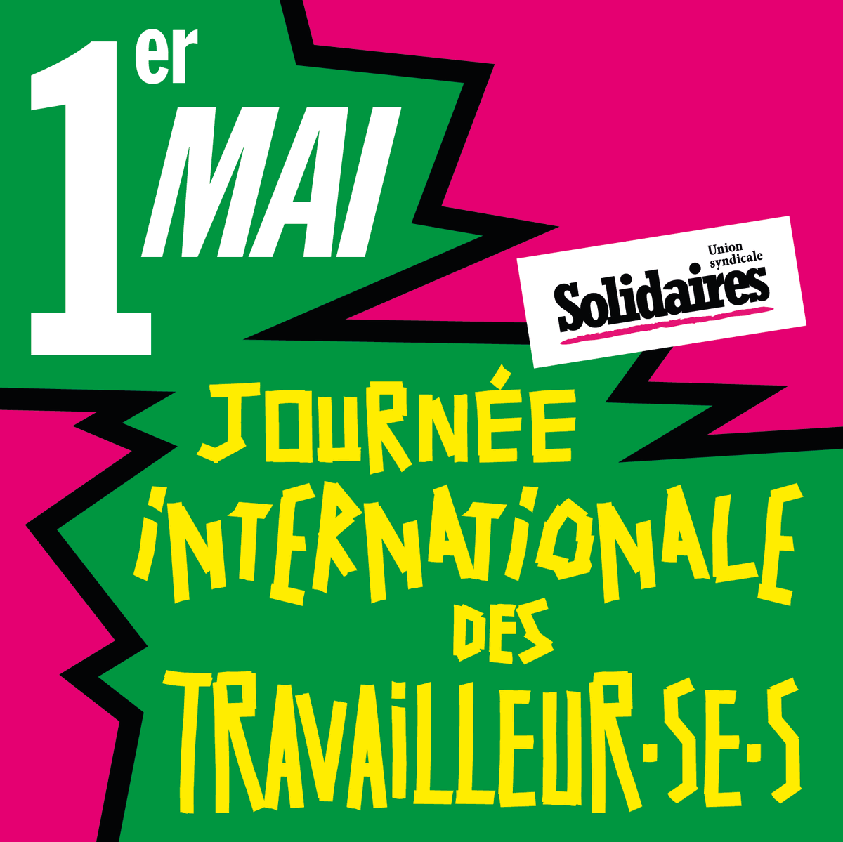SolidairesFP's tweet photo. 💥Pour nos droits, contre la #ReformeDesRetraites, pour la solidarité internationale...

 💥Tous et toutes dans la rue le #1erMai2023 

🌏Vive la journée internationale de lutte des travailleurs·euses! https://t.co/EkFd8q2Amv