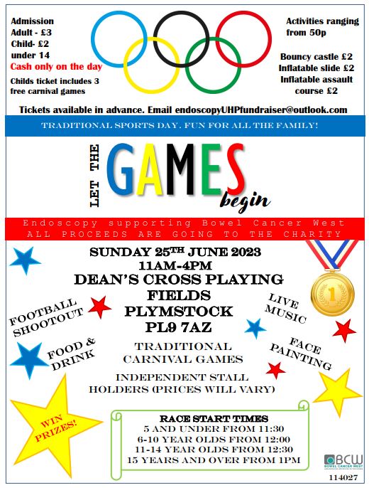 Endoscopy Plymouth (@endoscopyplymo1) on Twitter photo PLEASE RE-TWEET
Tell your family and friends, all welcome, will be a fantastic family day out <a href="/Plymouth_Live/">Plymouth Live</a> <a href="/Argyle/">Plymouth Argyle FC</a> @AlbionRFC <a href="/UHP_NHS/">University Hospitals Plymouth NHS Trust</a> <a href="/PlympPlymstock/">Plymstock Plympton People</a> <a href="/PlymstockSport/">Plymstock Sport</a> <a href="/CrownhillPolice/">Plymouth Crownhill and Plympton Police</a> <a href="/Osce_UHP/">OSCE : University Hospitals Plymouth</a> <a href="/UHP_Gastro_Card/">UHP Gastro, Endo, Hep, GIM, Renal, Cardio & PIU</a> <a href="/jeremy_trotter/">Plymstock Safety</a> <a href="/PlymSciencePark/">Plymouth Science Park</a> PLEASE RE-TWEET
Tell your family and friends, all welcome, will be a fantastic family day out <a href="/Plymouth_Live/">Plymouth Live</a> <a href="/Argyle/">Plymouth Argyle FC</a> @AlbionRFC <a href="/UHP_NHS/">University Hospitals Plymouth NHS Trust</a> <a href="/PlympPlymstock/">Plymstock Plympton People</a> <a href="/PlymstockSport/">Plymstock Sport</a> <a href="/CrownhillPolice/">Plymouth Crownhill and Plympton Police</a> <a href="/Osce_UHP/">OSCE : University Hospitals Plymouth</a> <a href="/UHP_Gastro_Card/">UHP Gastro, Endo, Hep, GIM, Renal, Cardio & PIU</a> <a href="/jeremy_trotter/">Plymstock Safety</a> <a href="/PlymSciencePark/">Plymouth Science Park</a>