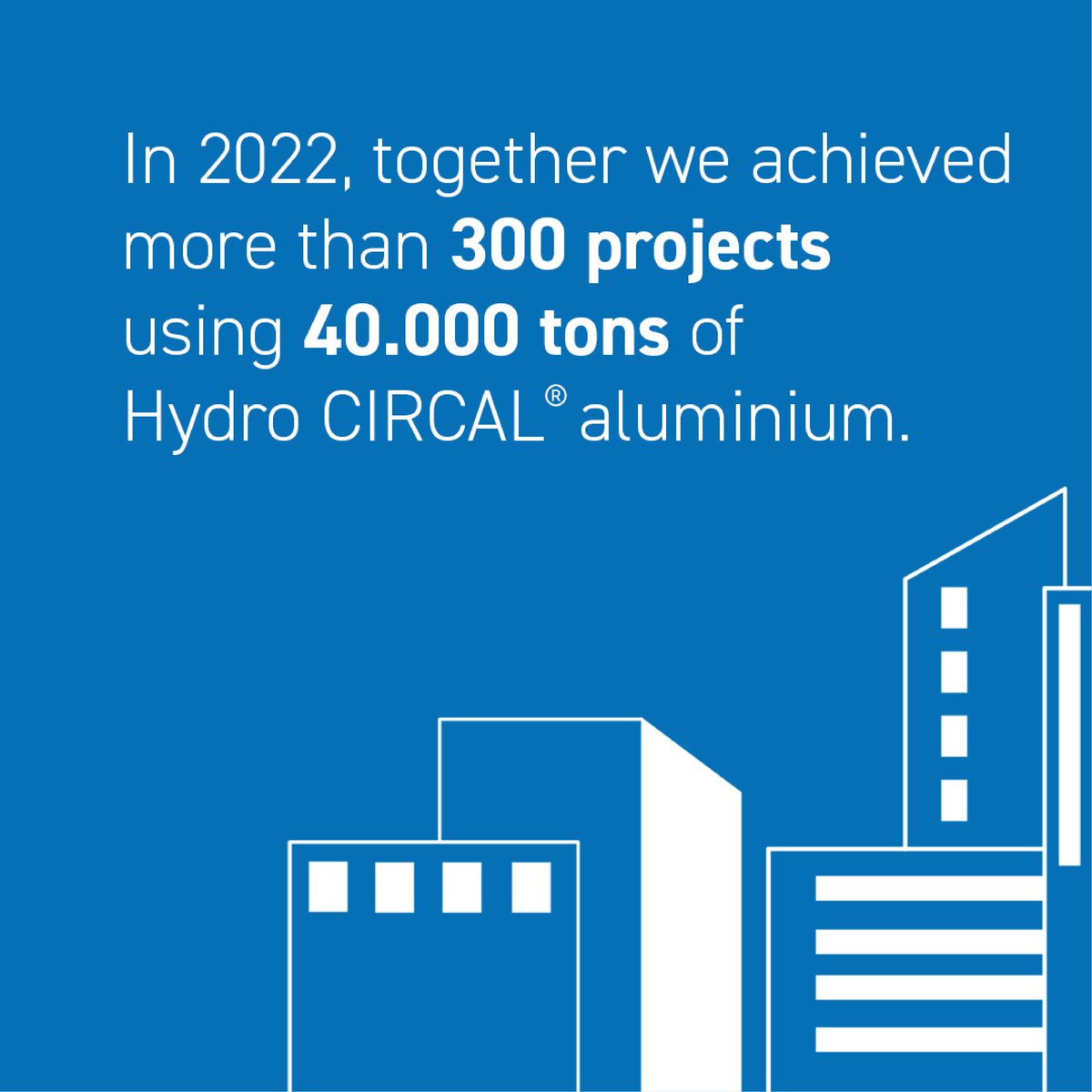 TechnalME's tweet photo. #Makingadifference, one project at a time.
All together we achieved a significant reduction in our global #CO2footprint through the completion of more than 300 projects, which represents 40 000 Tons of #Hydro #CIRCAL® Aluminium (2.3kg of CO2e / kg of Al.) https://t.co/QADtd5ai9b