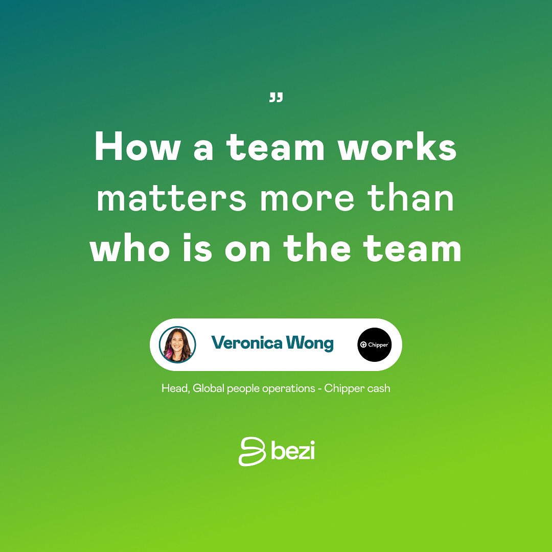 BeziBuild's tweet image. Individual talent is an essential component of any successful team, but it shouldn't be the sole focus when building one. Teams that prioritize collaboration over individual achievement are more successful in the long run, as they leverage the strengths of all team members and…