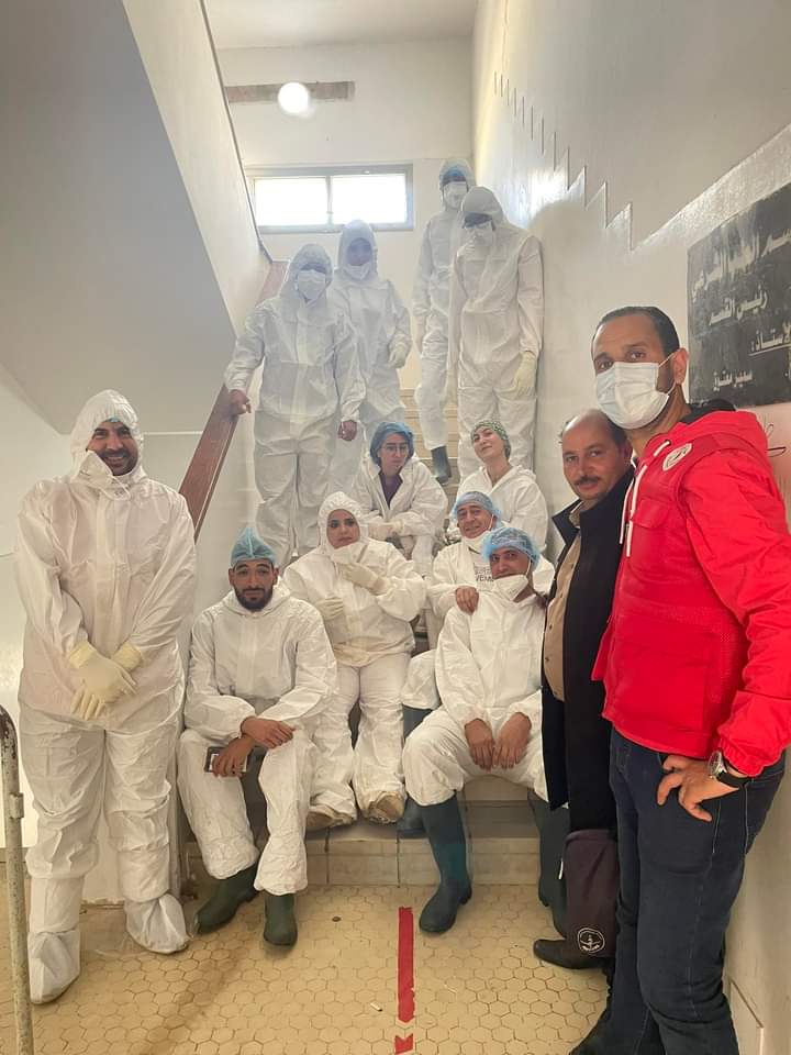 kemlarais's tweet photo. #Tunisia, on April 26, 2023, The #Tunisian @CroissantRouge  , in the #Sfax region, and with the field presence of #forensic_medicine, assisted in the process of sorting and numbering the #corpses that arrived at the morgue , as a result of the large number of #irregular_migration https://t.co/2kH6tNxaY1