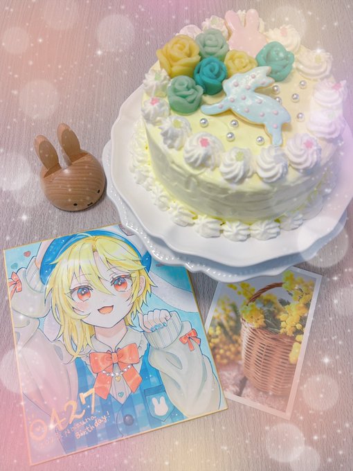 お誕生日おめでとう🎉🎉🎉
今年はケーキ手作り🎂✨
ずっと大好きだーーー💗💗💗
 #仁兎なずな誕生祭2023 