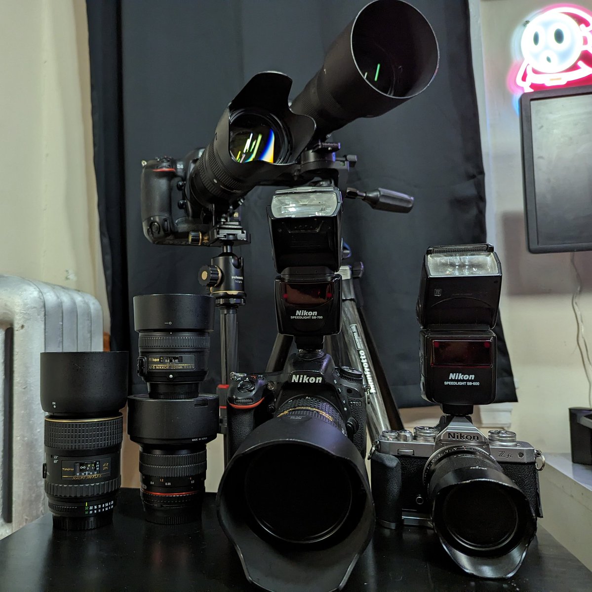 ShyCityNXR's tweet image. Think I have enough cameras... Need more lenses. #nikon #nikonphotography #photogear