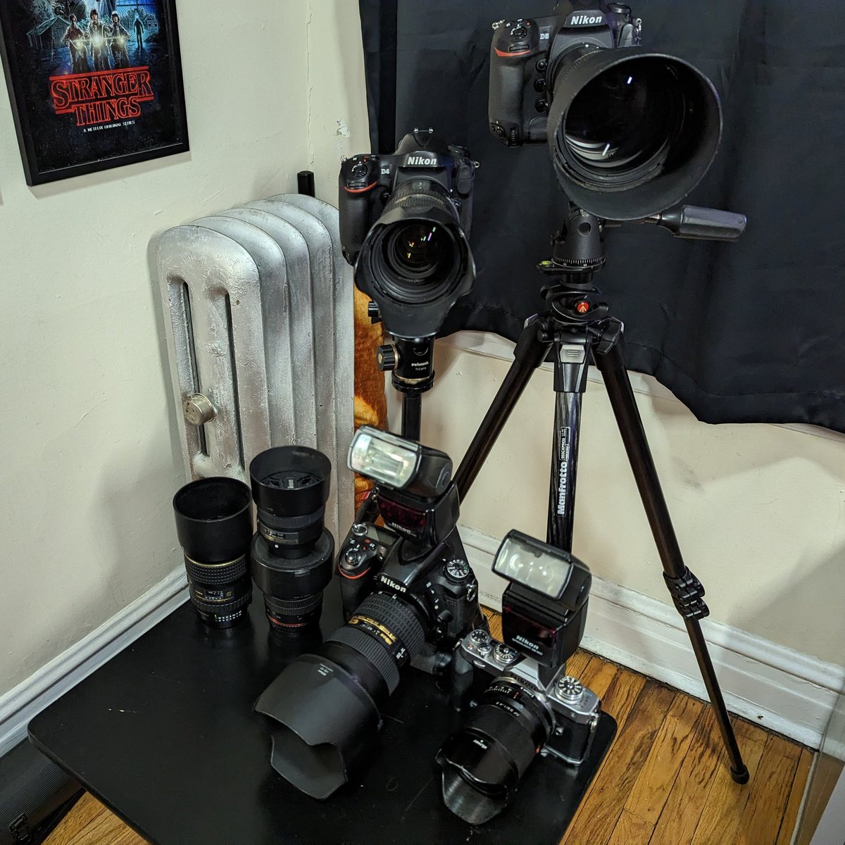 ShyCityNXR's tweet image. Think I have enough cameras... Need more lenses. #nikon #nikonphotography #photogear