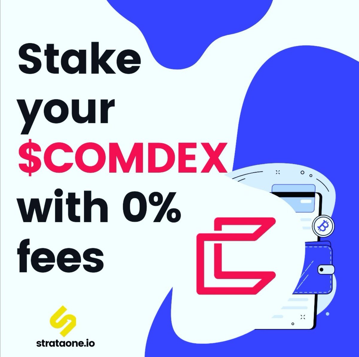 S0nePool's tweet photo. Staking your Comdex tokens on Strata One is simple and easy.
Enjoy our zero commission fees available for you.
Maximize your earnings without any hassle.
#Comdex #StrataOne #Staking #CryptoRewards #ZeroFees #PassiveIncome #Crypto #cryptocurrency #defi https://t.co/VL89zvrOfZ