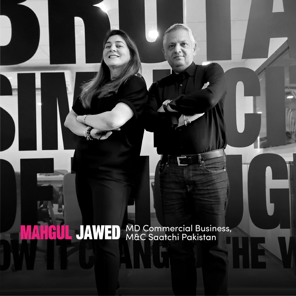 mcsaatchipk's tweet photo. @mahgul Jawed joins as MD Commercial Business for M&amp;C Saatchi Pakistan to drive and manage our rapid commercial business growth.  

#newblood  #mcsaatchi #Advertising #Pakistan https://t.co/OcuLno567H
