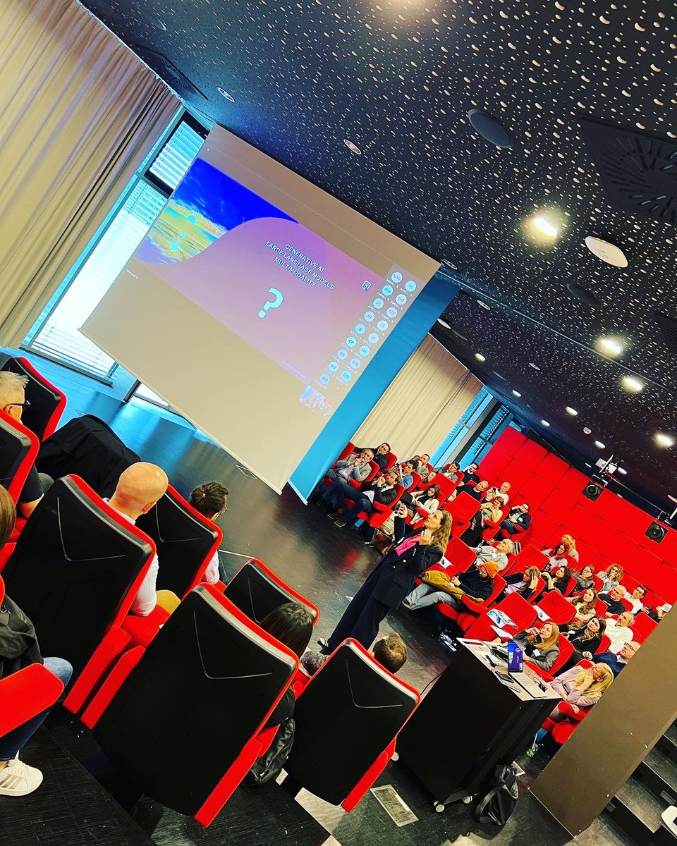 sindrewimberger's tweet photo. Ich bin immer noch völlig begeistert von der "AI Inspiration Day &amp; Night". Es war eine unglaubliche Veranstaltung voller inspirierender Keynotes, faszinierender Einblicke in die neuesten Technologien und spannender Diskussionen. 🔮

#Ai #WienBot #inspiration https://t.co/FJu3UXeuv2