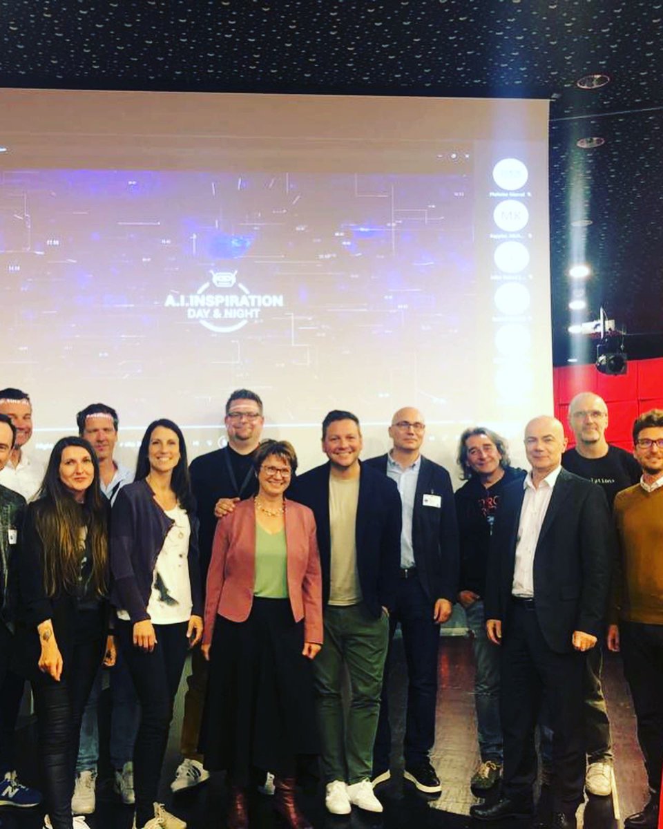 sindrewimberger's tweet photo. Ich bin immer noch völlig begeistert von der "AI Inspiration Day &amp; Night". Es war eine unglaubliche Veranstaltung voller inspirierender Keynotes, faszinierender Einblicke in die neuesten Technologien und spannender Diskussionen. 🔮

#Ai #WienBot #inspiration https://t.co/FJu3UXeuv2