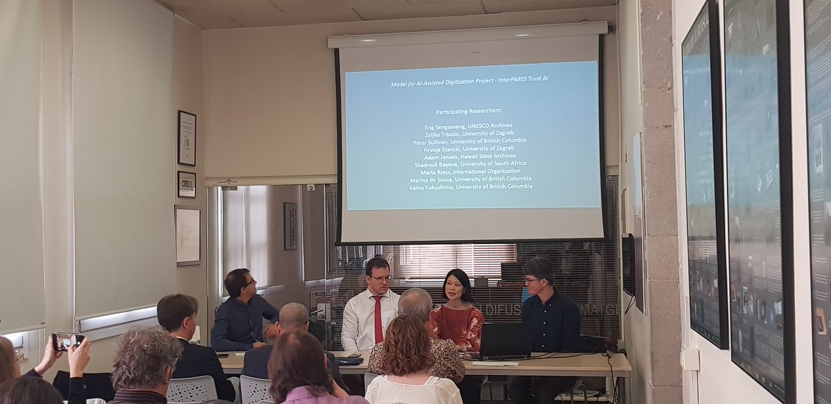 Eng Sensavang, dels arxius de la UNESCO, ens explica com pot assistir la IA en la digitalització del patrimoni. #GironaSeminarAI